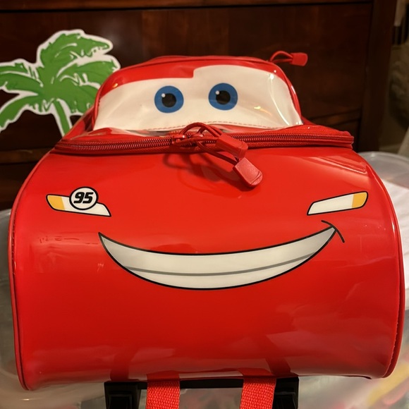 Disney Cars Lightning McQueen Rolling Suitcase - Picture 3 of 10